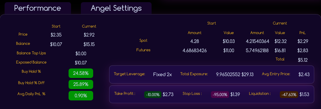 Balance Management Screenshot